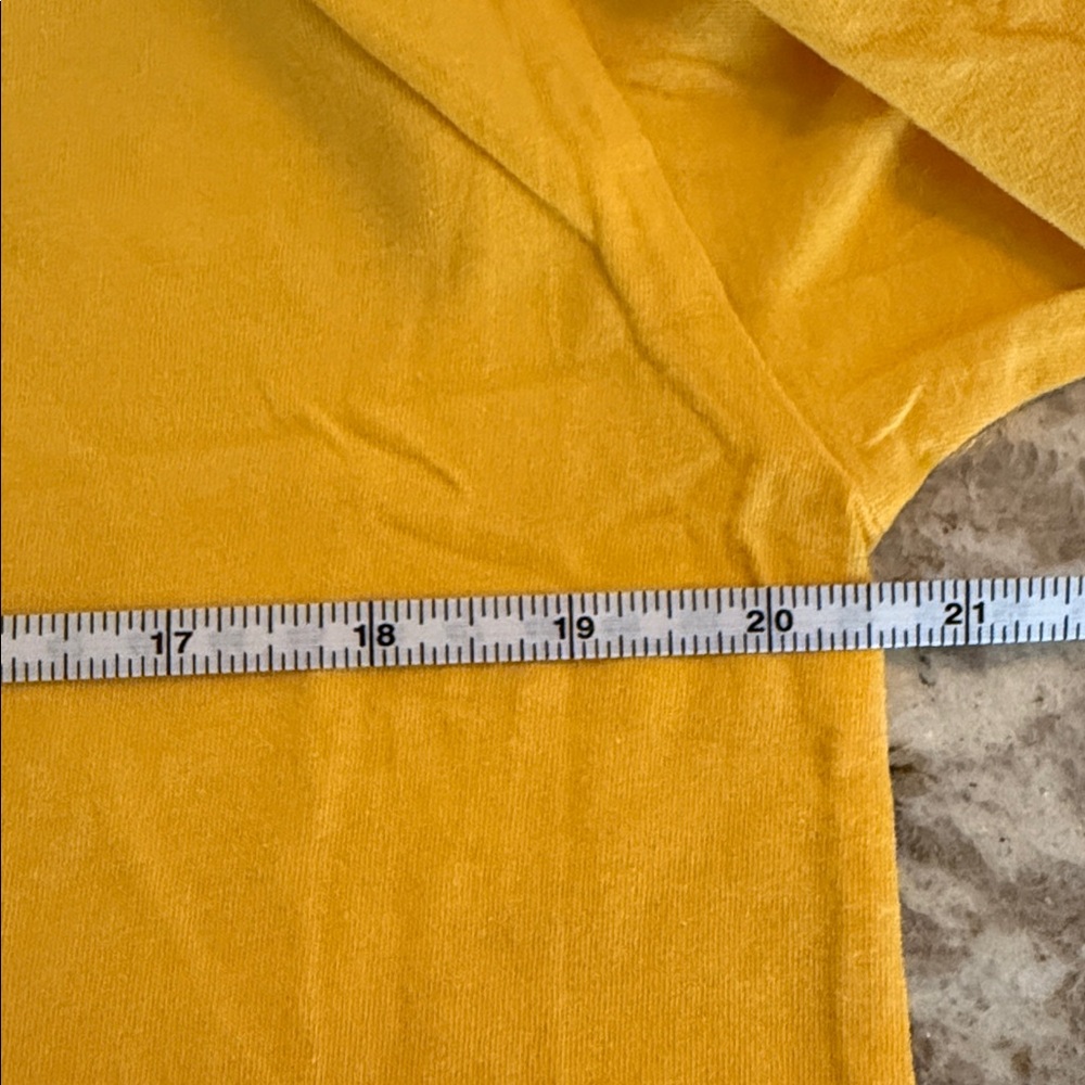 Victoria's Secret Pink Yellow Long Sleeve Shirt - Picture 6 of 7
